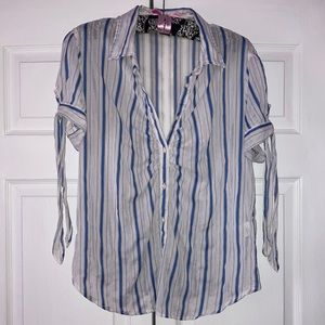 Armani Exchange XL Short Sleeved 3/4’s Button down